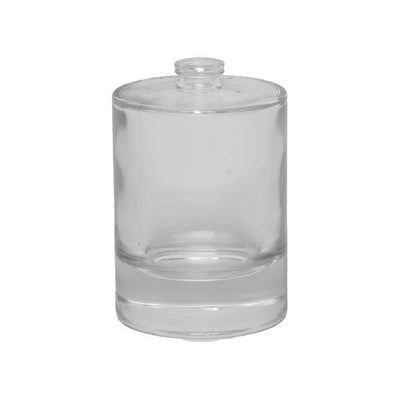 75ml Cylindrical Clear Cosmetic Bottle – White Flint Glass Bottle