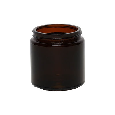 120ml Amber Glass Jar – UV Protective Cosmetic & Pharmaceutical Container