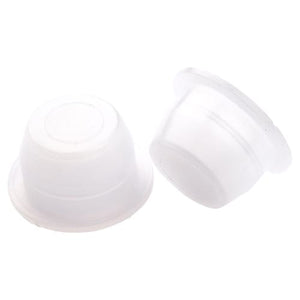 Clear 28mm polypropylene PP plug insert for bottle closure seals from AB Handling