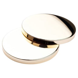104mm Heavy Gauge Gold Lid – Standard Jar Closure (No Silicone Seal)
