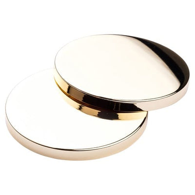 104mm Heavy Gauge Rose Gold Lid – Standard Jar Closure (No Silicone Seal)