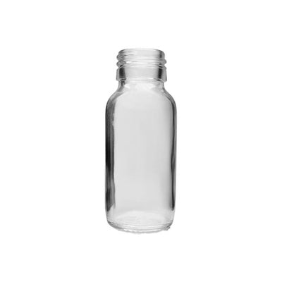 60ml Clear Medical Round Glass Bottle – White Flint Pharmaceutical & Cosmetic Container