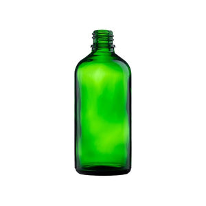 100ml Green Glass Dropper Bottle – UV-Protective Bottle for Oils & Serums
