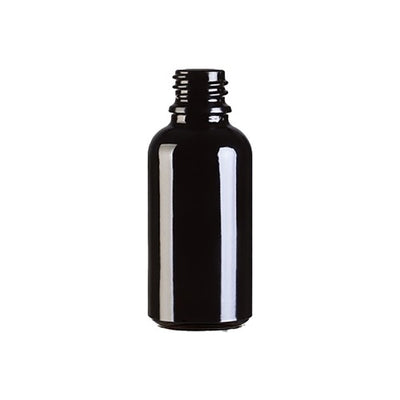 50ml Black Dropper Bottle – UV-Protective Bottle for Oils & Serums