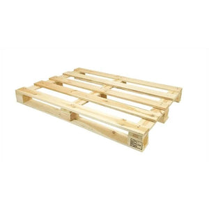 Palé de madera ligero de un solo uso – 1200x800x120mm – Certificado ISPM15