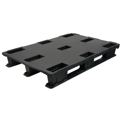 Plastic Pallet – 1200x800x175mm – 3 Skids – Closed Deck – 1200kg Dynamic Load – Raised Edge – PEPP