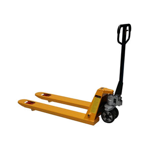 Transpaleta 1150x550mm – capacidad de 3000 kg, acero de alta resistencia, ruedas PU