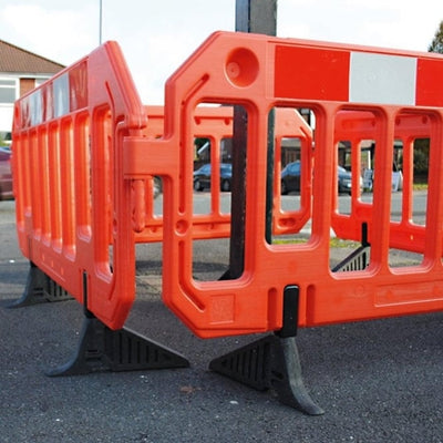 Pedestrian Safety Crowd Control Plastic Gate Barrier, 2000 x 1000 mm