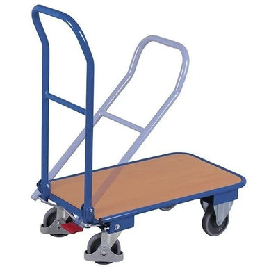 Platform Trolley – 995x600x980mm – Foldable Push Handle – 250kg Capacity