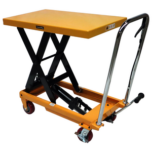 Mesa elevadora de tijera 1120x500mm – capacidad de carga de 500 kg, plataforma móvil de alta resistencia