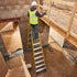 Trade Fibreglass Swingback Step Ladder - 150kg Capacity, EN131 Professional