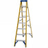 Trade Fibreglass Swingback Step Ladder - 150kg Capacity, EN131 Professional