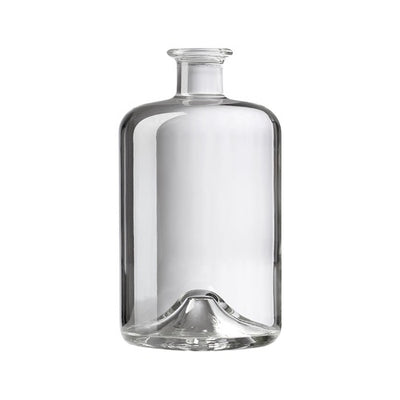 70cl Apotheker Spirit Bottle – 700ml Vintage Style Glass Bottle for Premium Spirits (White Flint | 600g)