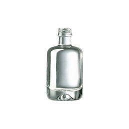 5cl Apotheker Spirit Bottle – 50ml Premium Mini Glass Bottle for Samples & Craft Spirits (120g | White Flint)