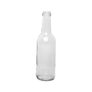 250ml Straight Neck Clear Glass Mineral Water Bottle – Pallet of 2,460