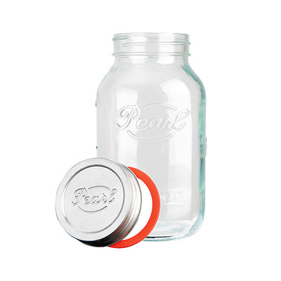 1000ml Luna Glass Storage Jar – Airtight Kitchen & Pantry Storage Jar