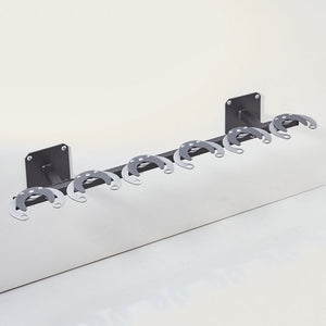 Wall Mounted Scooter Rack - 6 Scooters 1060 x 225 x 150mm