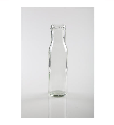 250ml Round Glass Sauce Bottle