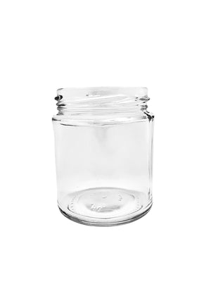 190ml Glasbehälter mit Paneelen