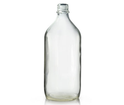 Botella Winchester de vidrio transparente de 1 litro