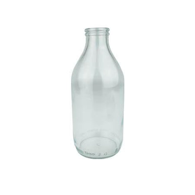 Botellas de leche de 1 pinta con tapas de aluminio (568 ml) - Palet