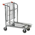 Nestable Stock Trolley with Folding Shelf