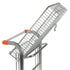 Nestable Stock Trolley with Folding Basket