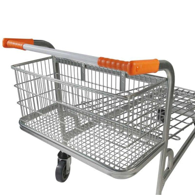 Cash and Carry Trolley with Wire Mesh Base