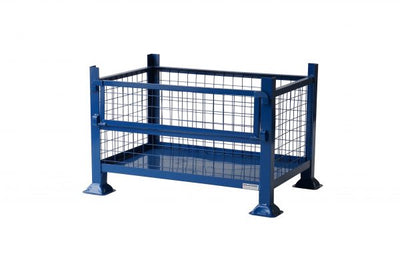 Cage Pallet with Half Gate