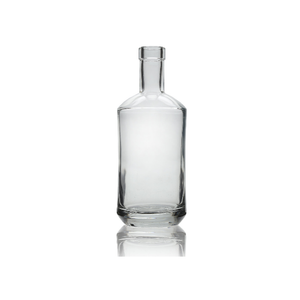 Decantador de vidrio Diablo con boca de corcho de 700ml