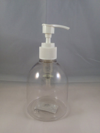 250ml Plastic Dome Toilet + White economy pump