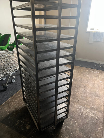 Used Industrial Baking Tray Trolley