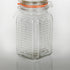 1300ml Ribbed Kilnclip Glass Jar