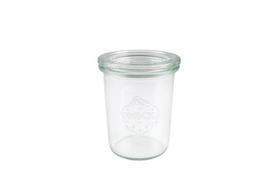 Frasco Weck de vidrio de 160 ml (solo el recipiente)