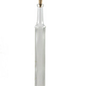 Botella de aceite de vidrio Esmeralda de 100 ml (apertura de corcho)