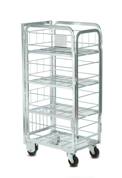 Milk Trolley (4 Tier: 80 x 2 Litres)