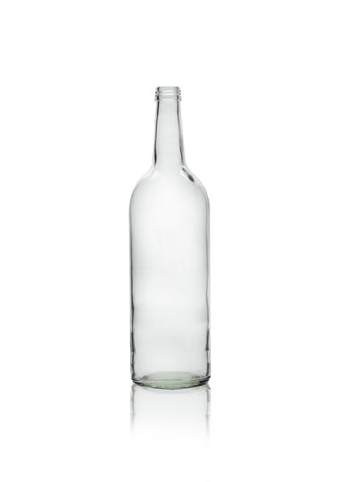 Botella de agua de cristal de montaña de 750 ml