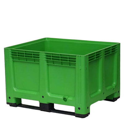 Plastic Pallet Storage Box green