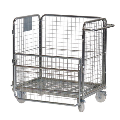 Four Sided Compact Merchandise Picking Trolley