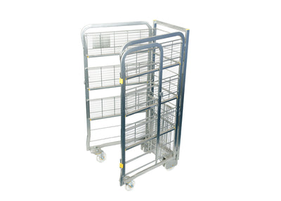 Milk Trolley (4 Tier: 80 x 2 Litres) Open