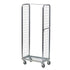 Two sided, multi-use, display and merchandise picking trolley